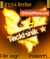 Tecktonik 2 Theme-Screenshot