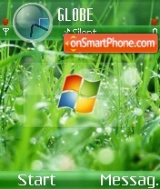 Vista Green tema screenshot