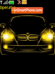 Capture d'écran BMW neon thème