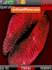 Lips tema screenshot