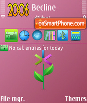 S60art theme screenshot