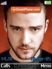 Justin Timberlake 05 theme screenshot