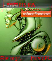 I Robot tema screenshot