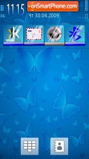 Butterflies 05 tema screenshot