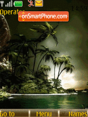 Palms Animated theme screenshot