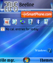 Win7 theme screenshot