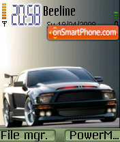 Capture d'écran Mustang 13 thème