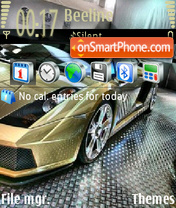 Lamborghini 16 theme screenshot