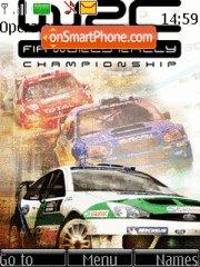 Capture d'écran WRC thème
