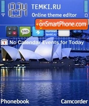 Capture d'écran Sydney Opera House 01 thème