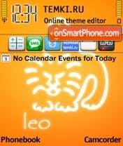 Capture d'écran Leo 05 thème
