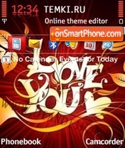 Love You 06 theme screenshot