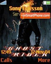 Ghost Rider tema screenshot