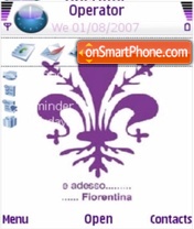 Скриншот темы Fiorentina 2