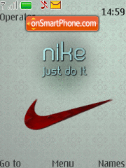 Nike Animated tema screenshot
