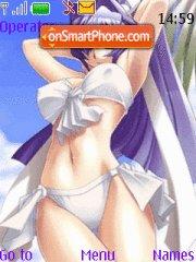Sexy Anime Girl theme screenshot