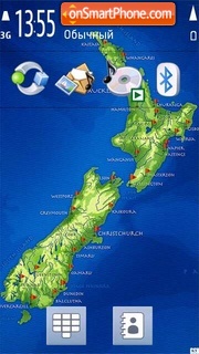 Capture d'écran Newzealand thème