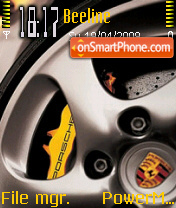 Скриншот темы Porsche 924