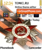 Capture d'écran Victory day 9th May thème