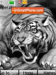 Wild Tiger 01 tema screenshot