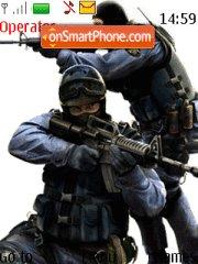 Capture d'écran Counter Strike Sourc thème