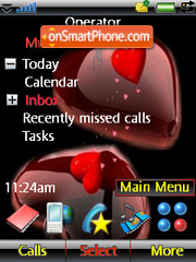 2-hearts tema screenshot