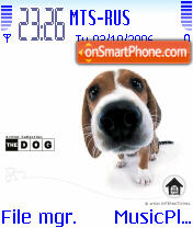 Beagle Dog tema screenshot