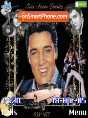 The king Elvis tema screenshot