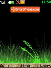 Grass es el tema de pantalla