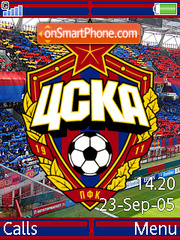 PFC CSKA K790 theme screenshot