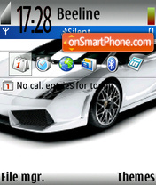Lamborghini 17 theme screenshot
