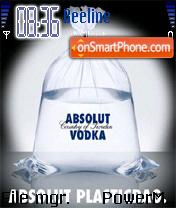 Capture d'écran Absolut Vodka 02 thème