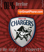 Скриншот темы Deccan Chargers 01