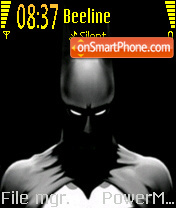 Capture d'écran Bat Man thème