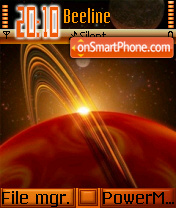 Capture d'écran Planet 06 thème