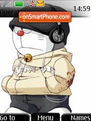 Doraemon Cute Dj theme screenshot