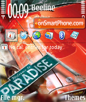 Burnout Paradise 01 theme screenshot