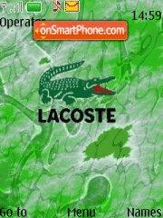 Lacoste theme screenshot