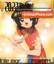 Capture d'écran Sakura 06 thème