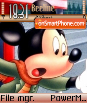 Mickey Mouse 09 tema screenshot
