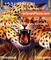Capture d'écran Tiger 15 thème