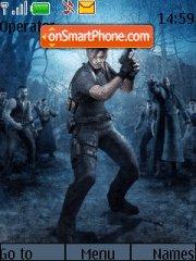 Capture d'écran Resident Evil 4 03 thème