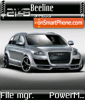 Audi Q7 06 theme screenshot