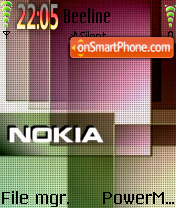 Best Nokia es el tema de pantalla
