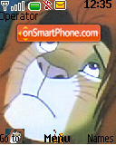 Capture d'écran Simba thème