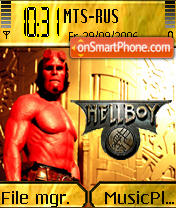 Hellboy theme screenshot