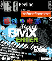 Capture d'écran BMX thème