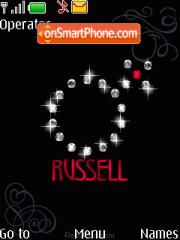 Capture d'écran Russell thème