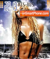 Capture d'écran Shakira 01 thème