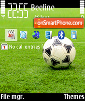 Football Ball Theme-Screenshot